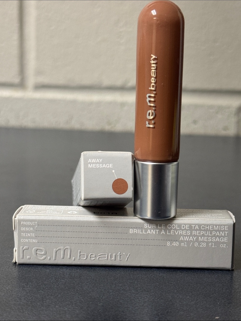 Away Message Creamy Lipstick — Warm Brown